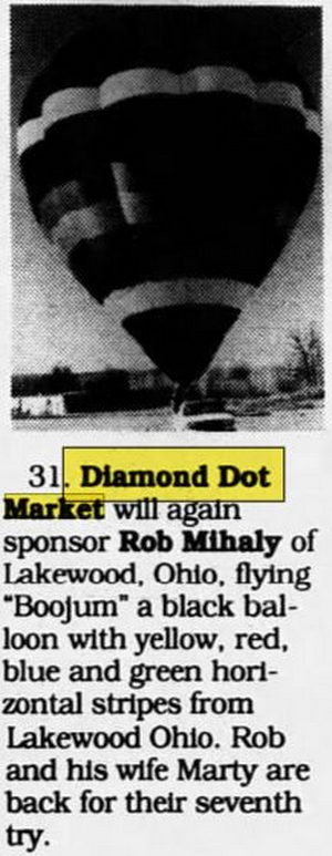 Diamond Dot Market - Jun 14 1995 Balloon Sponsor (newer photo)